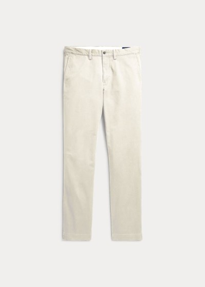 Pantalones Chinos Polo Ralph Lauren Hombre Beige - Stretch Classic Fit - SAQMN5679